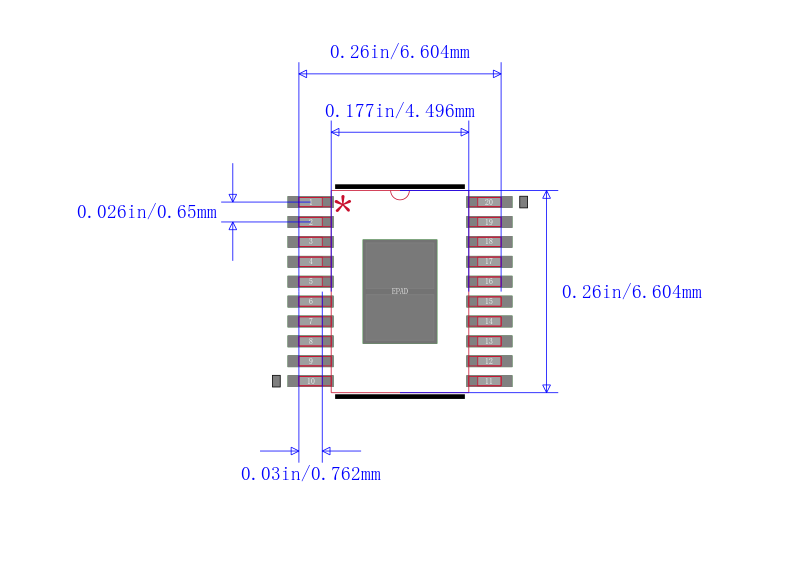 TPS70745PWPG4封装图