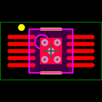 TPS54160DGQ封装焊盘图