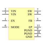TPS62040DGQR引脚图