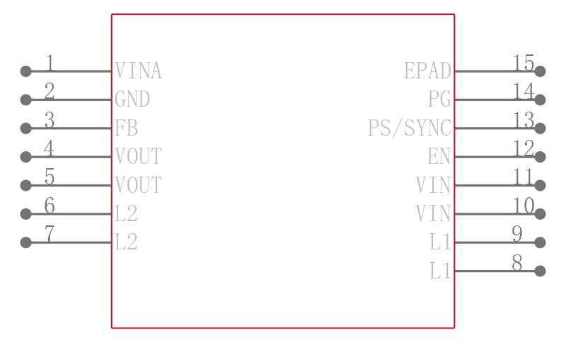 TPS63020QDSJTQ1引脚图