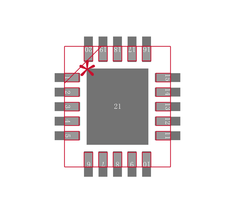 TPS51317RGBT封装焊盘图