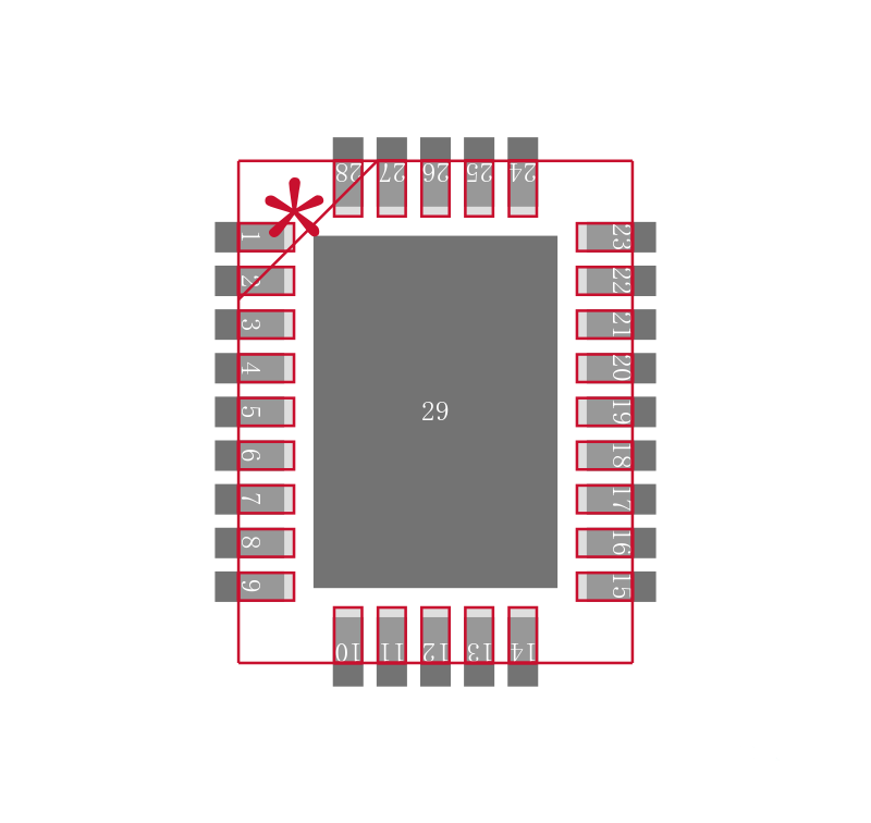 TPS51367RVER封装焊盘图