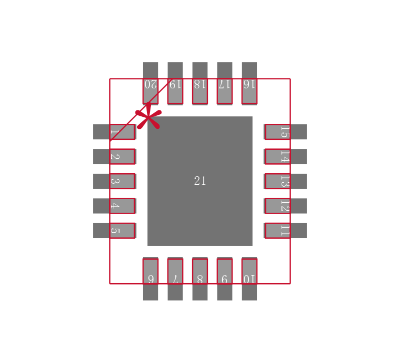 TPS53317RGBT封装焊盘图