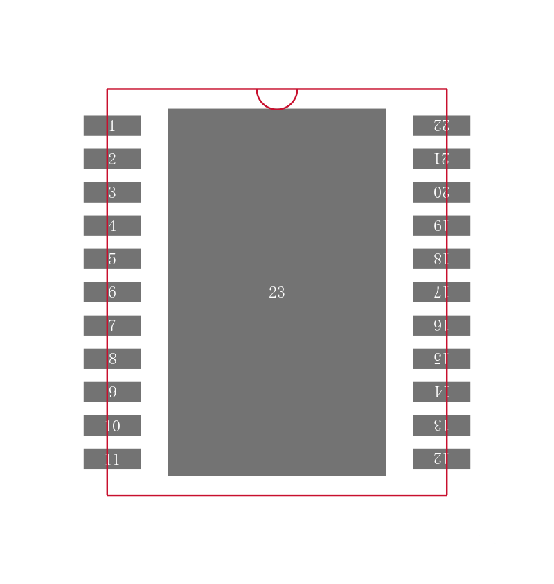 TPS56221DQPT封装焊盘图