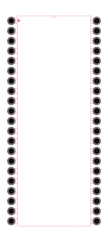 TDA7466封装焊盘图
