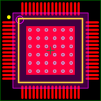 TPS2384PAPG4封装焊盘图