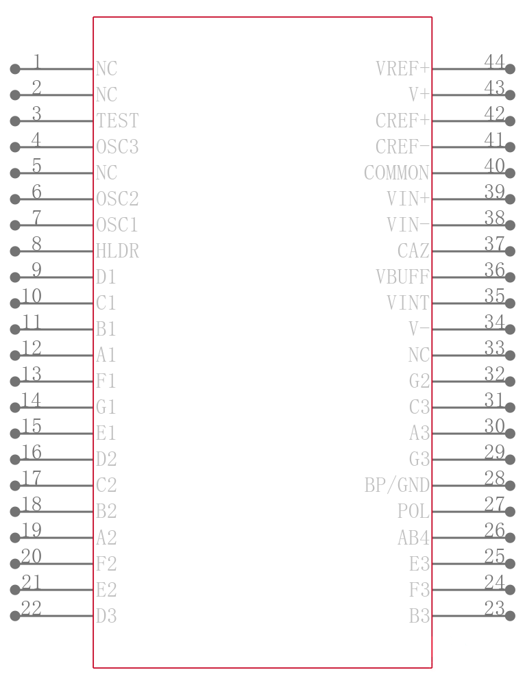 TC7117CKW713引脚图