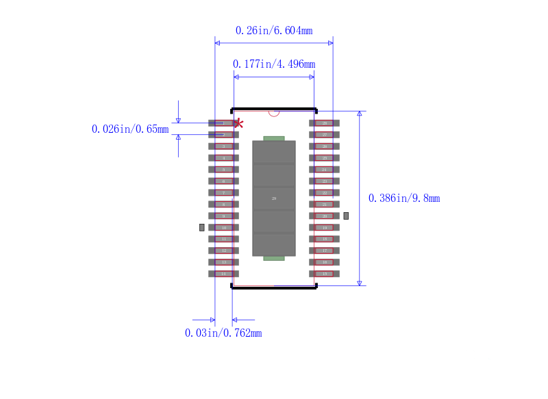 TPS56100PWPR封装图
