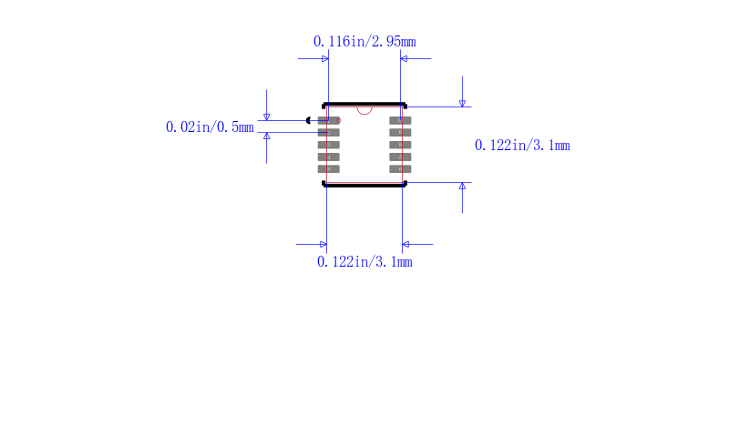 TPS57140MDRCREP封装图