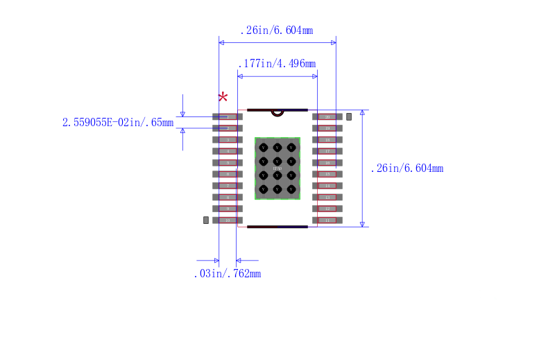 TPS76801QPWPRG4Q1封装图