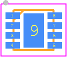 TRF37D73IDSGR封装焊盘图