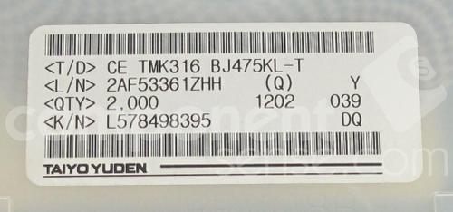TMK316BJ475KL-T图片6