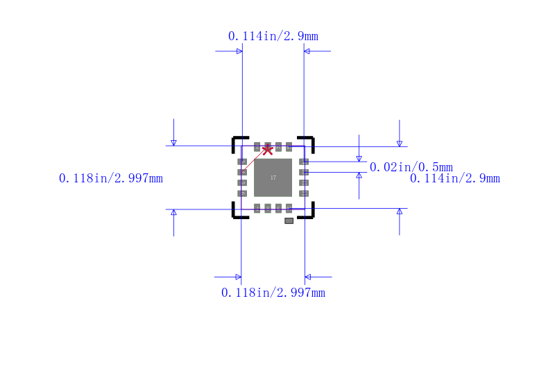 TS30013-M033QFNR封装图