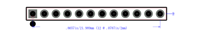TMM-112-01-G-S封装图