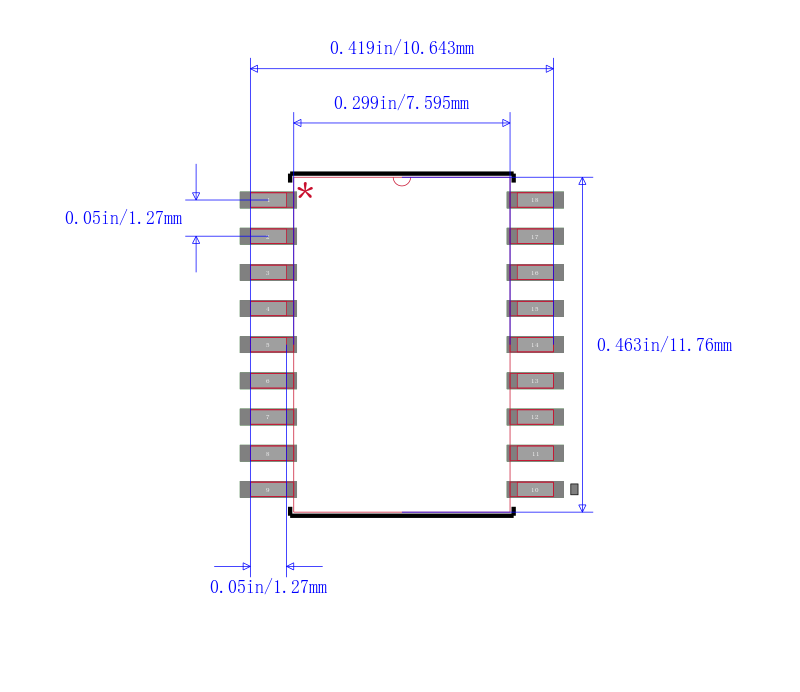TRS222IDW封装图