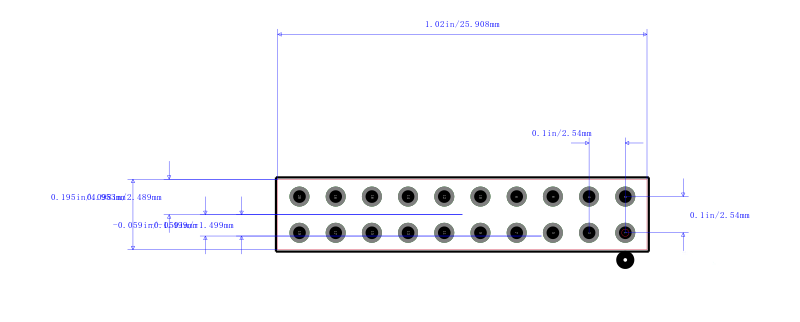 TSW-110-23-F-D封装图
