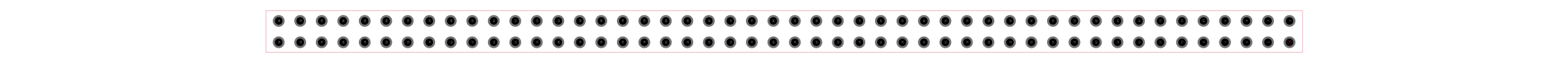 TSW-148-23-G-D封装焊盘图
