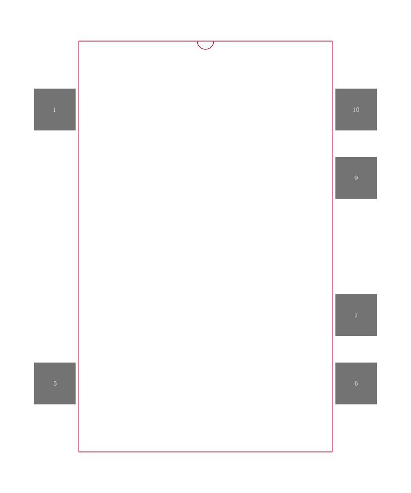 TSRN 1-2490SM封装焊盘图