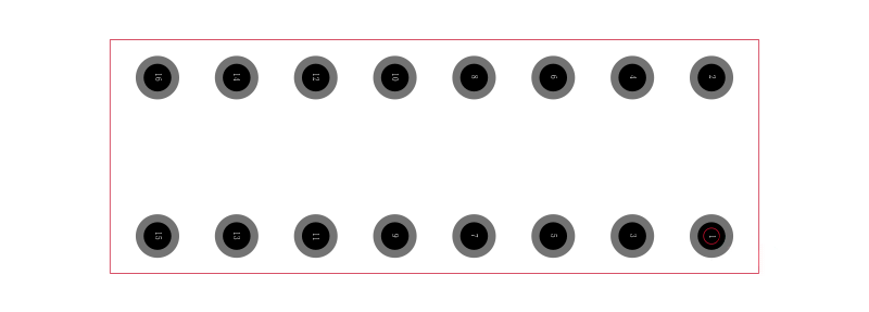 TSW-108-26-F-Q封装焊盘图