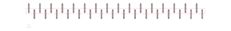 TMM-132-01-T-S-SM封装焊盘图