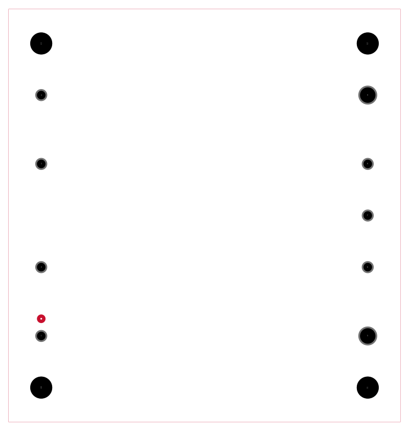 TEP 100-2413封装焊盘图