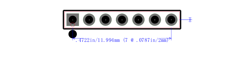 TMM-107-01-G-S封装图