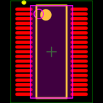 TDA5255封装焊盘图
