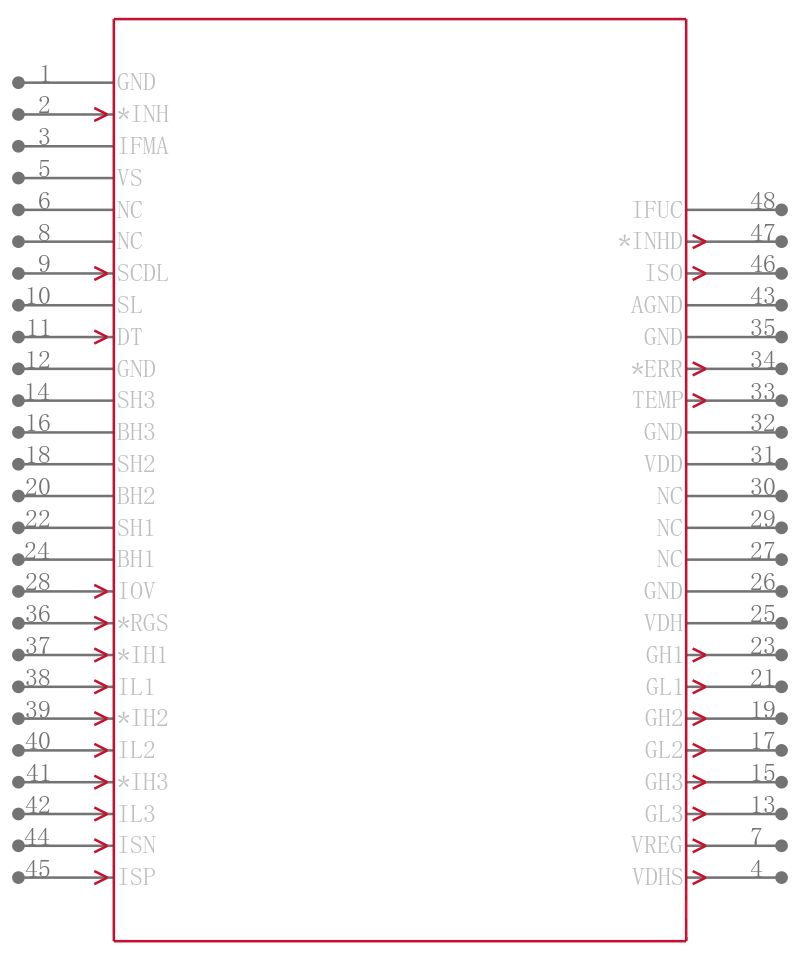 TLE7184F引脚图