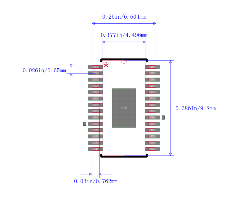 TPA3136D2PWPR封装图