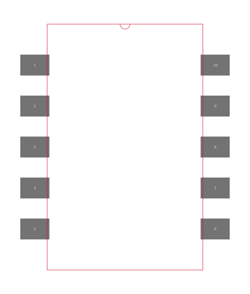 TSR 0.5-24120SM封装焊盘图