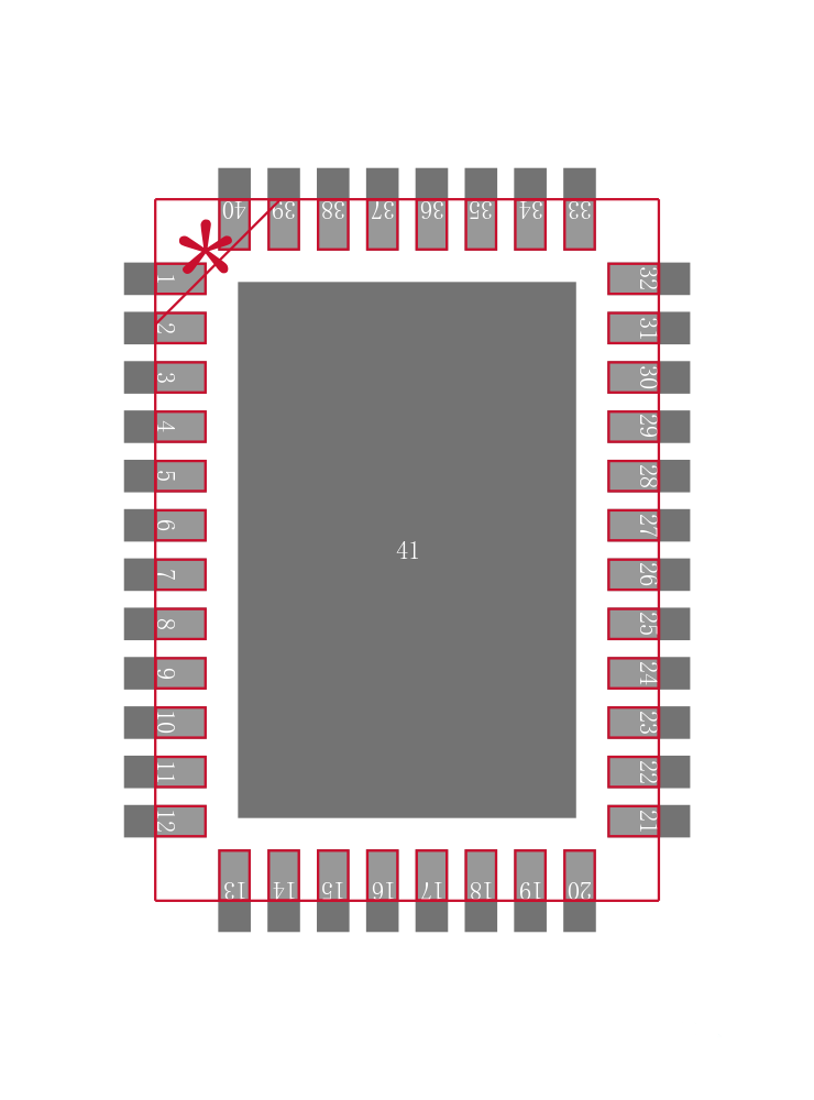 TPS546C20ARVFT封装焊盘图