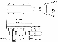 TC74AC164P引脚图