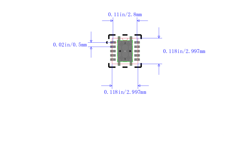 TPS61055DRCRG4封装图