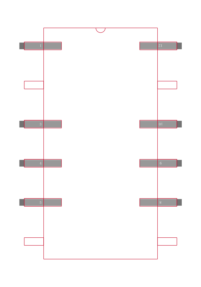 TXD2SL-2M-5V-Z封装焊盘图