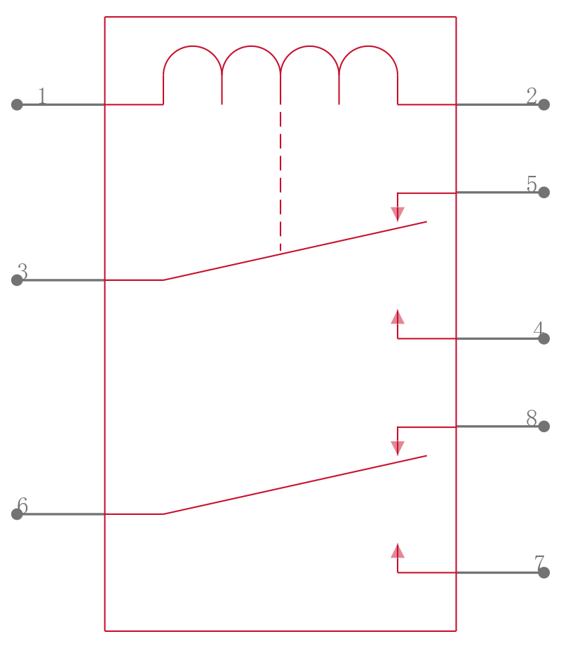 TXD2-2M-5V引脚图