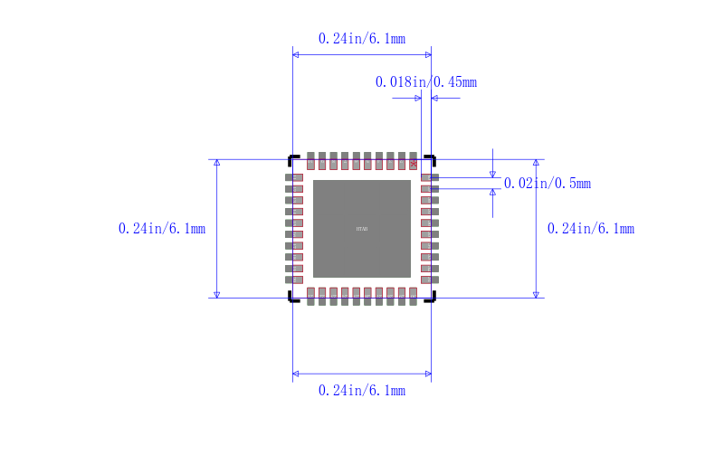 ADUC7020BCPZ62I封装图