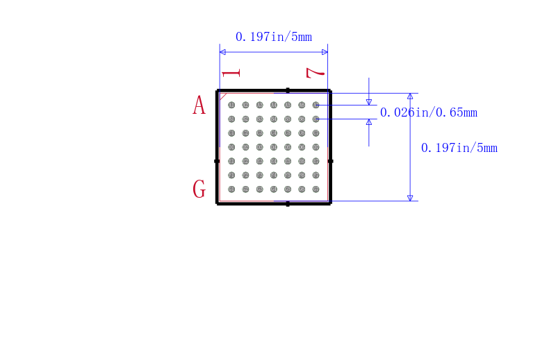 ADUC7029BBCZ62-RL封装图