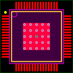 ADV7611BSWZ封装焊盘图
