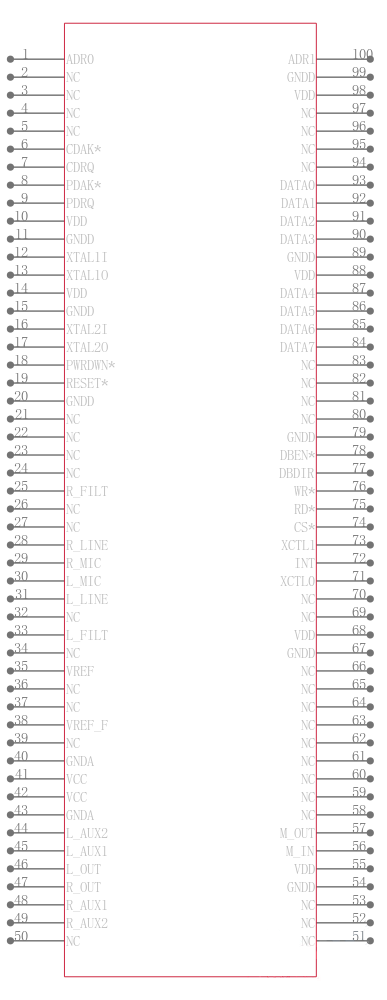 AD1845JST引脚图