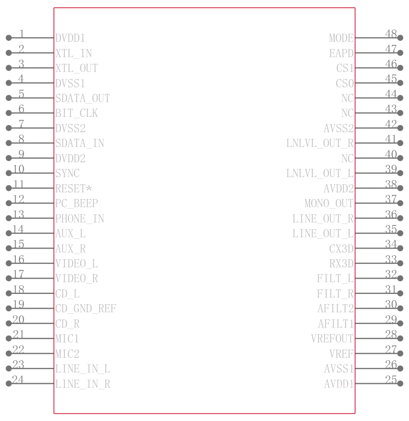 AD1881AJST引脚图