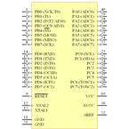 ATMEGA8535-16PU引脚图