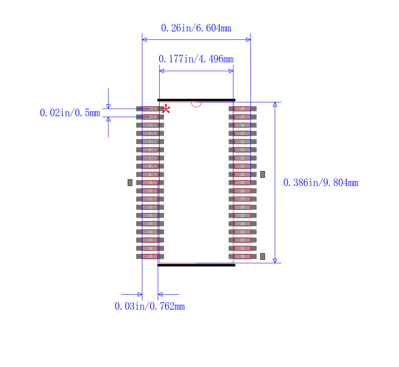 BQ20Z45DBTR-R1封装图