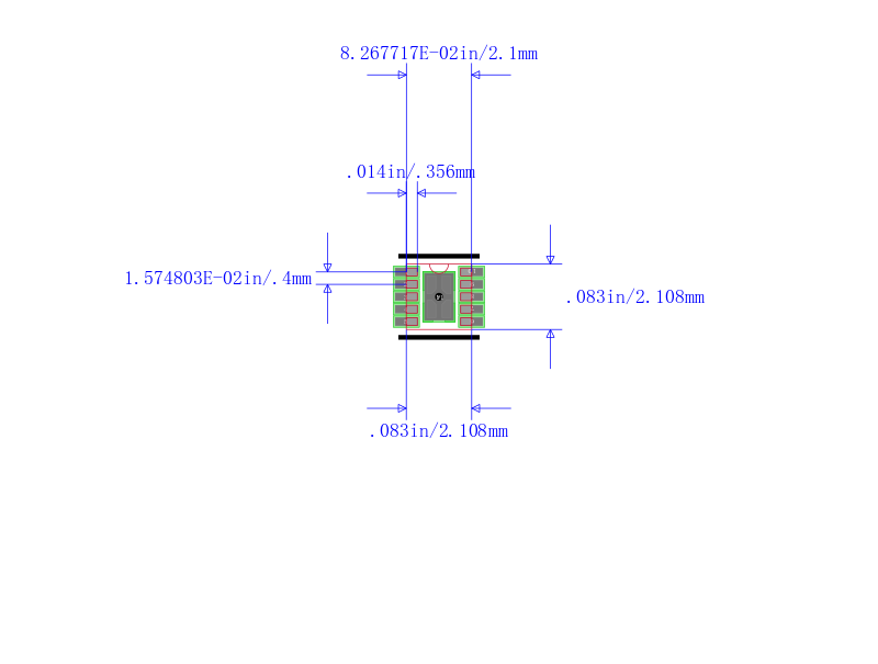 BQ24052DSQR封装图