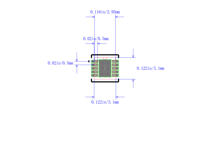 BQ24083DRCTG4封装图