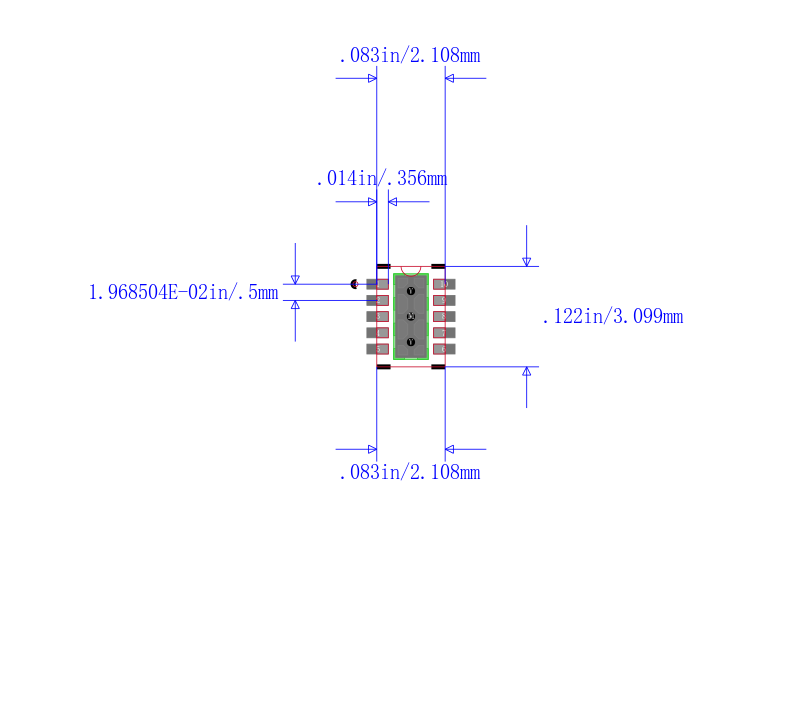 BQ24210DQCR封装图