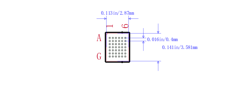 BQ51221YFPR封装图