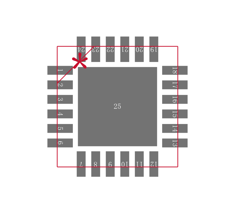 BQ24270RGER封装焊盘图