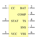 BQ2057TS引脚图