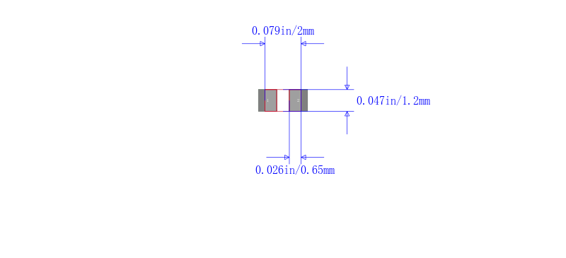 TNPW080510K0BETA封装图