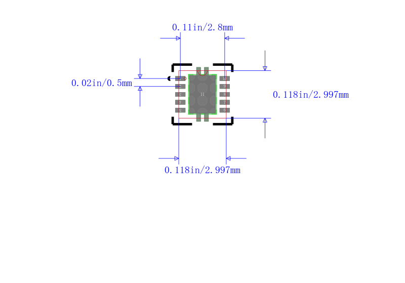 TPS3850H18DRCR封装图